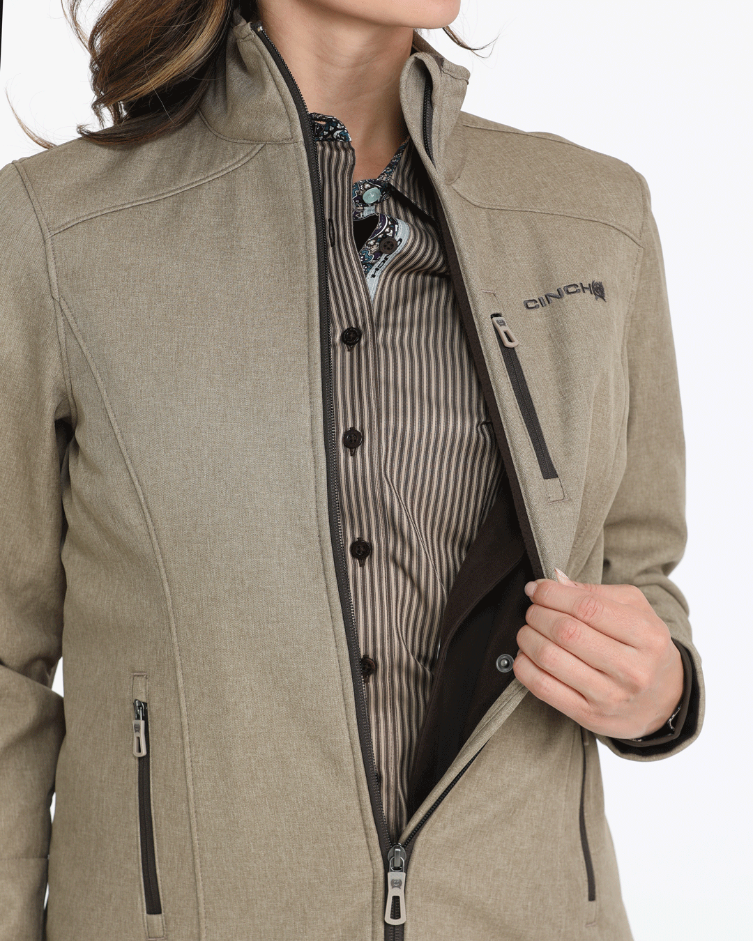 Women's Concealed Carry Bonded Jacket