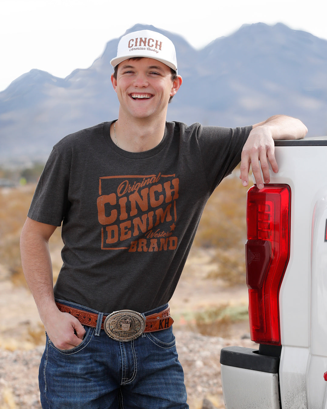 Men's High Profile Trucker Cap