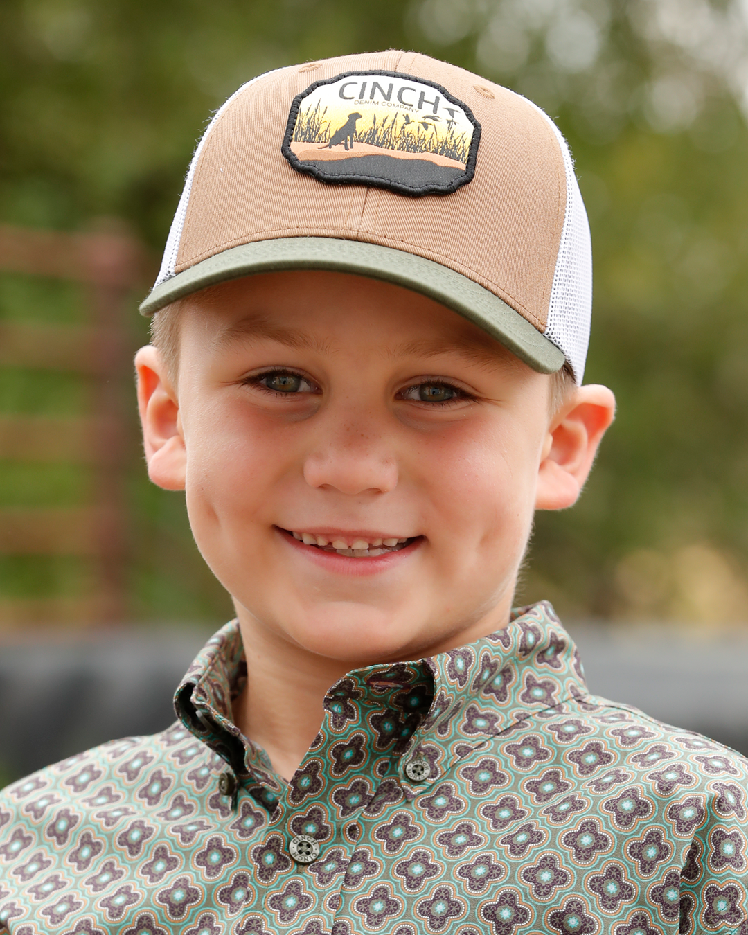 Boy's Bird Dog Trucker Cap