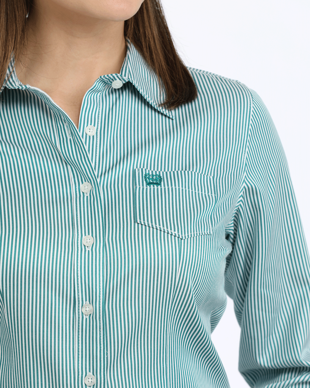 Women’s TENCEL™ Arena Fit Button-Down Western Shirt
