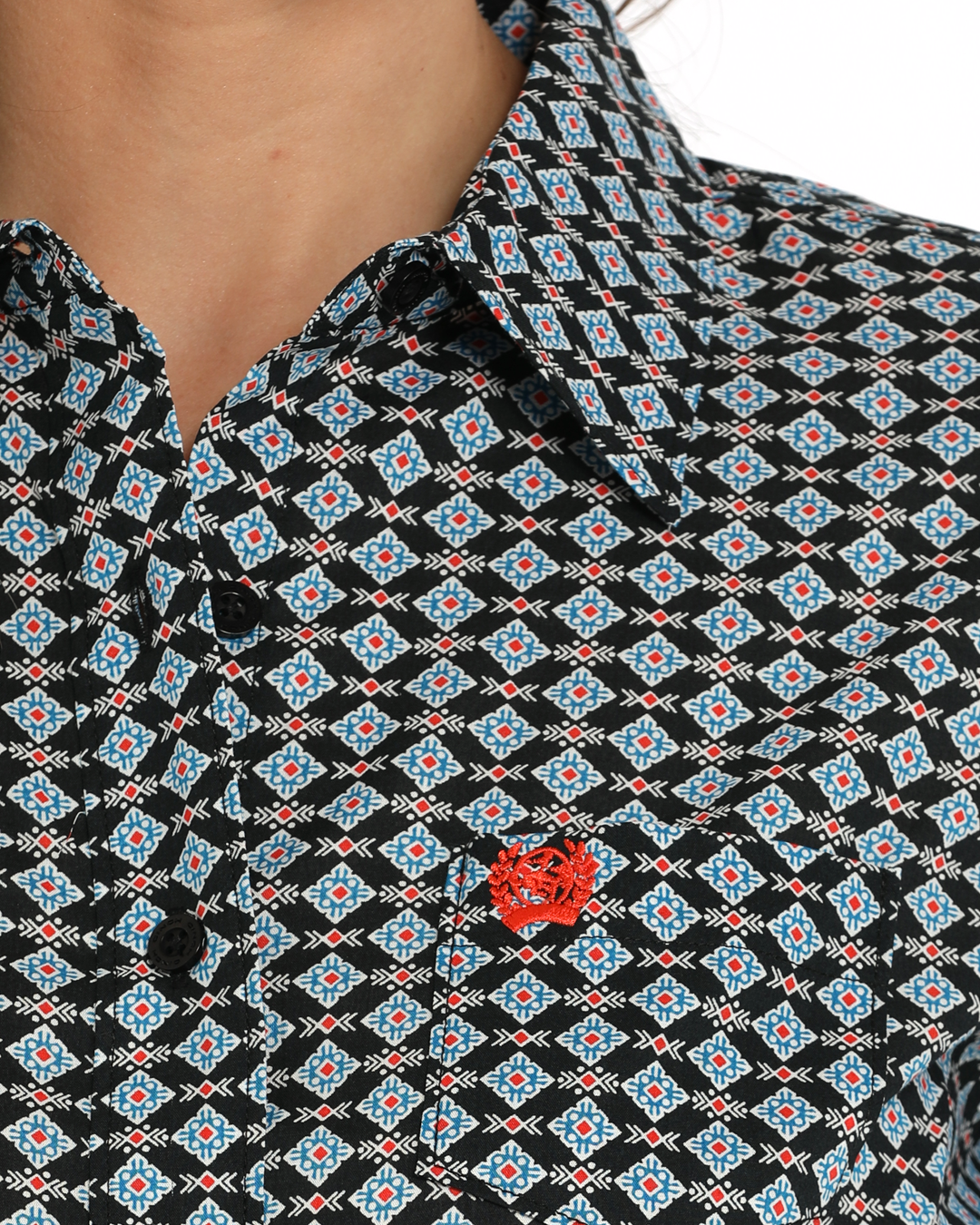 Women's Arena Fit Button-Down Western Shirt