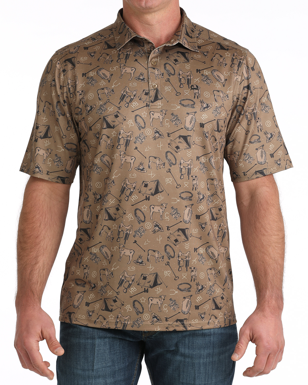 Men's ArenaflexÂź Polo