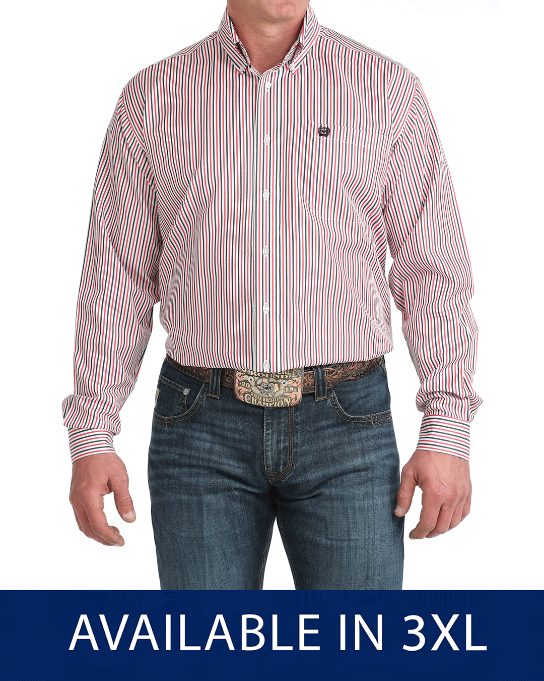 Men’s TENCEL™ Classic Fit Button-Down Western Shirt