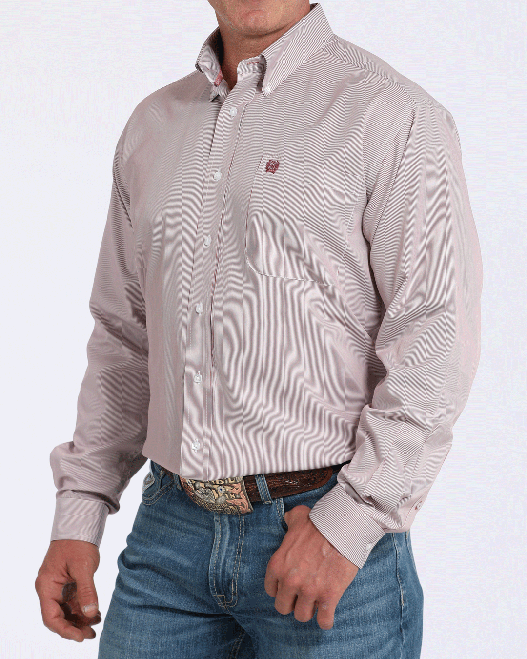 Men’s TENCEL™ Classic Fit Button-Down Western Shirt
