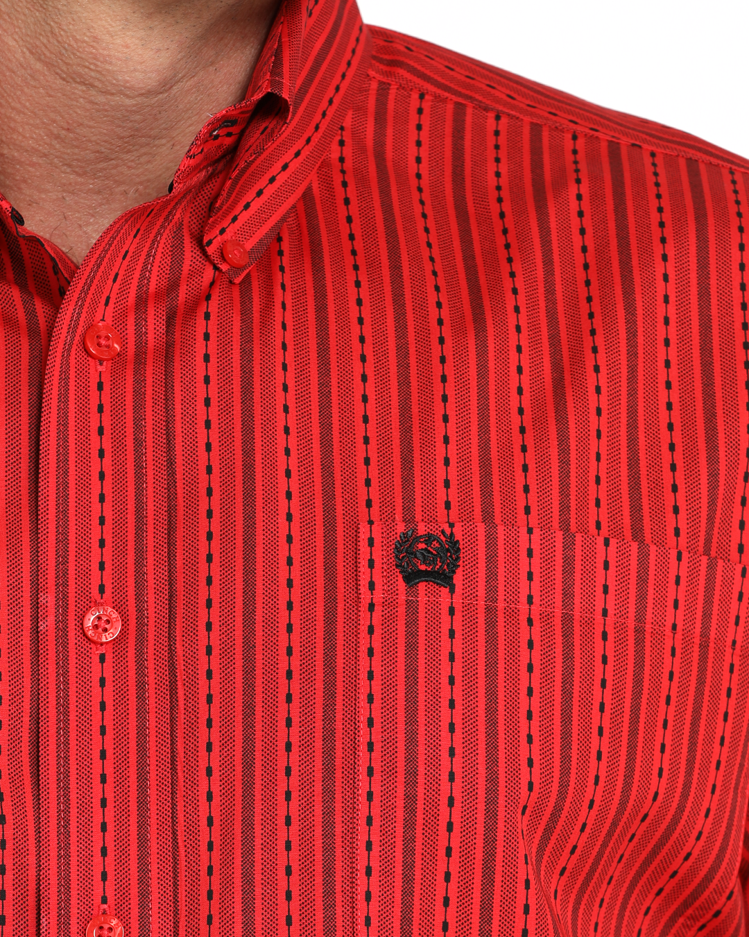 Men's Classic Fit Button-Down Western Shirt