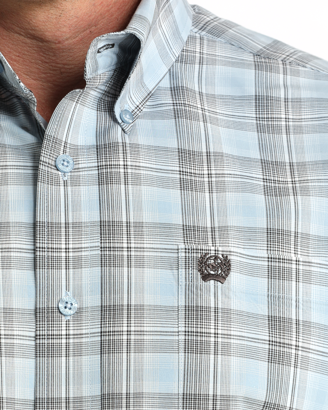 Men’s Classic Fit Button-Down Western Shirt
