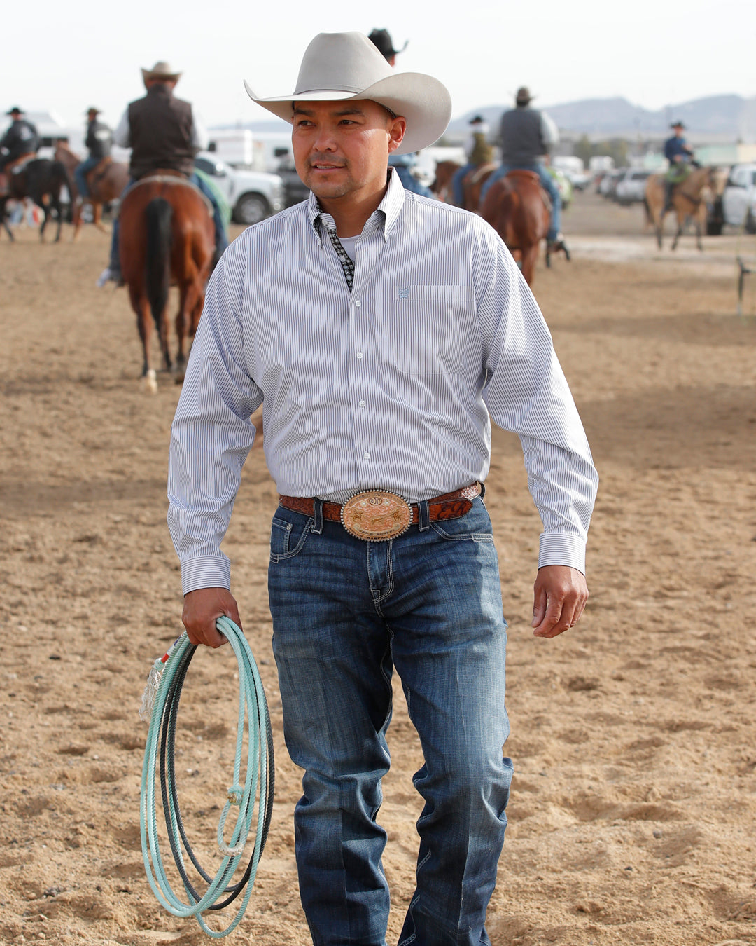 Men’s TENCEL™ Classic Fit Button-Down Western Shirt