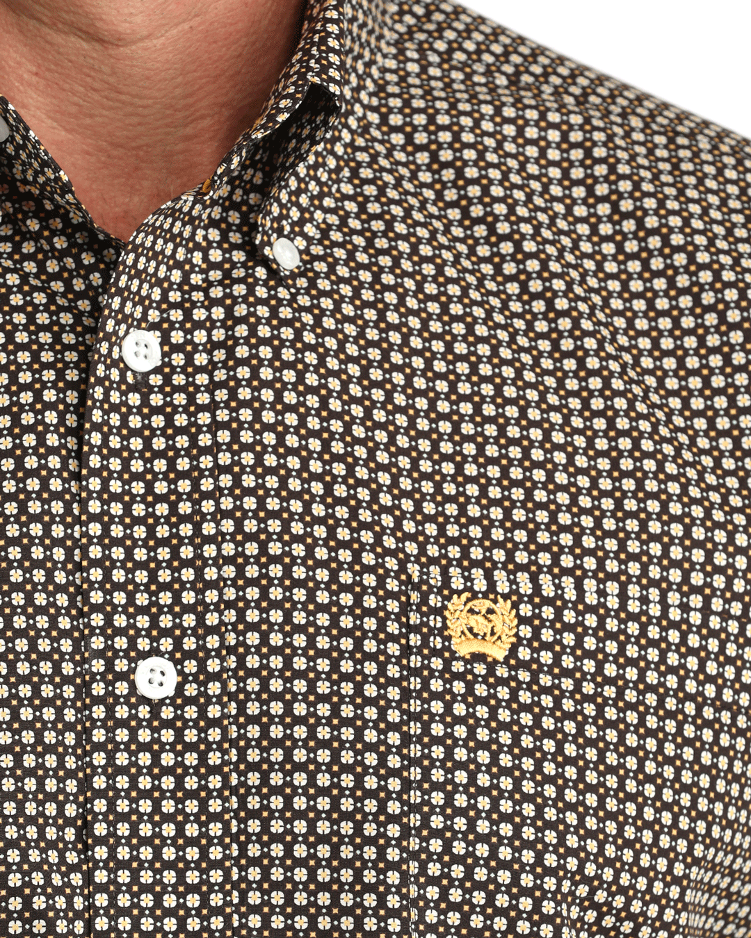 Men's Classic Fit Button-Down Western Shirt