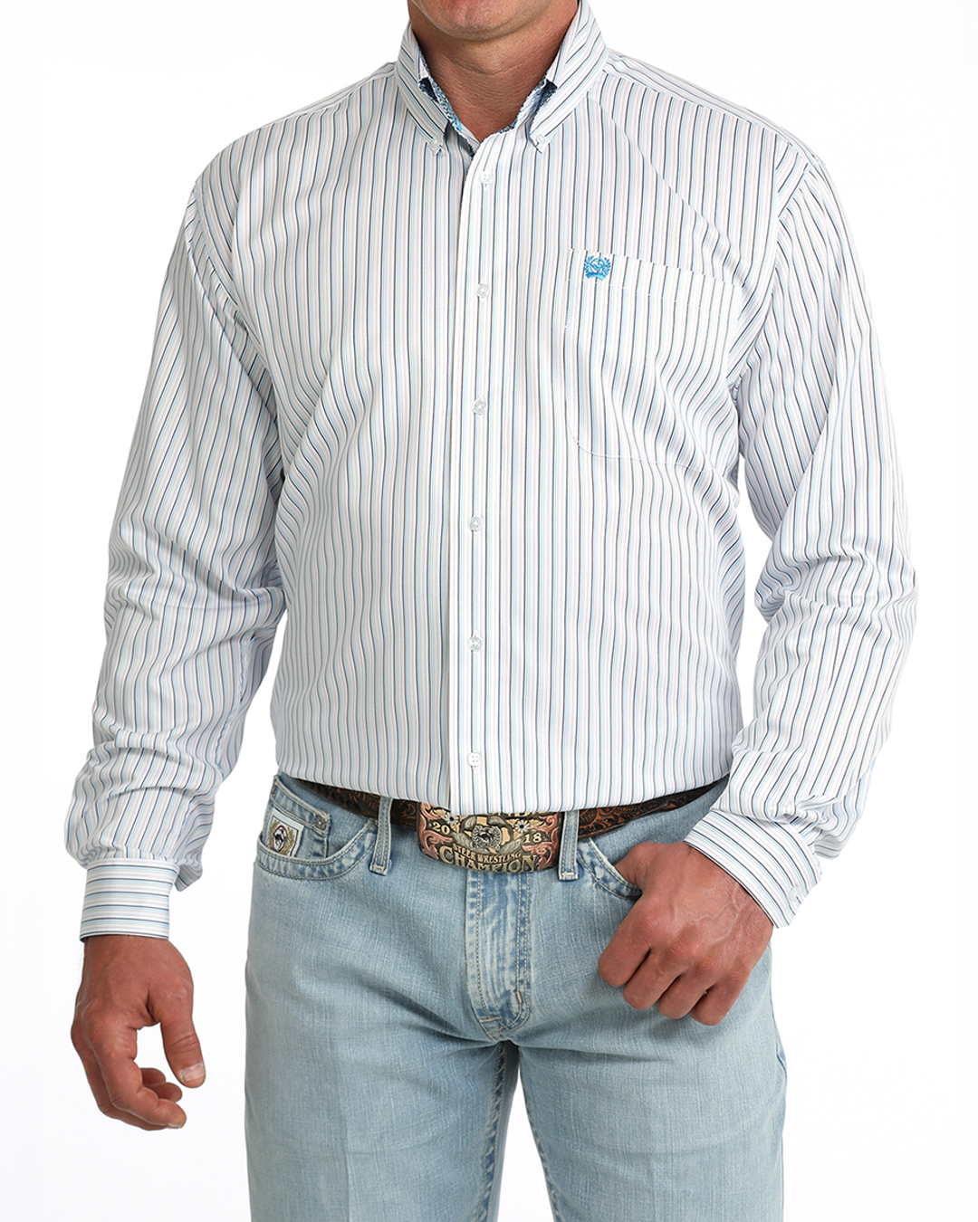 Men’s TENCEL™ Classic Fit Button-Down Western Shirt