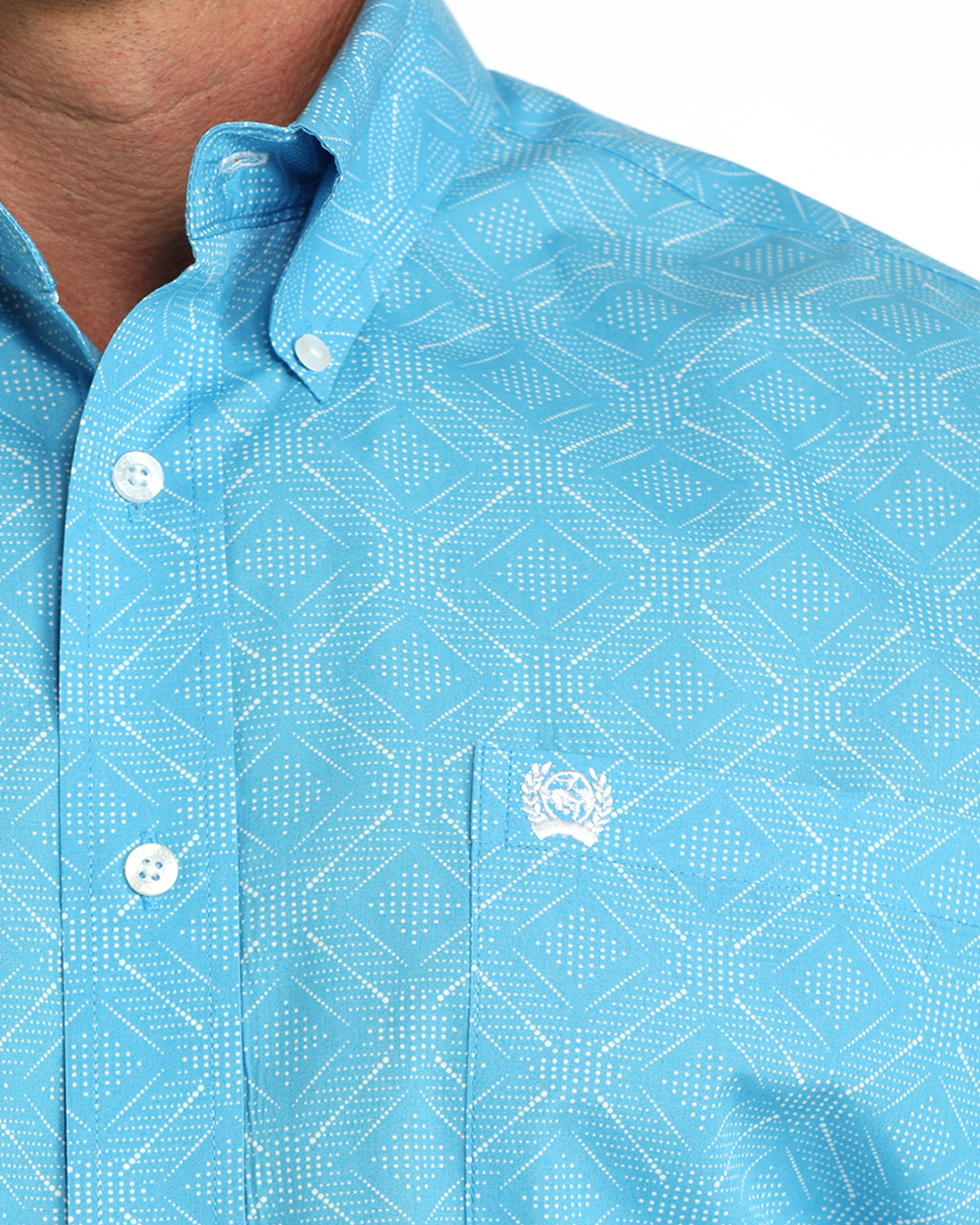 Men's Classic Fit Button-Down Western Shirt