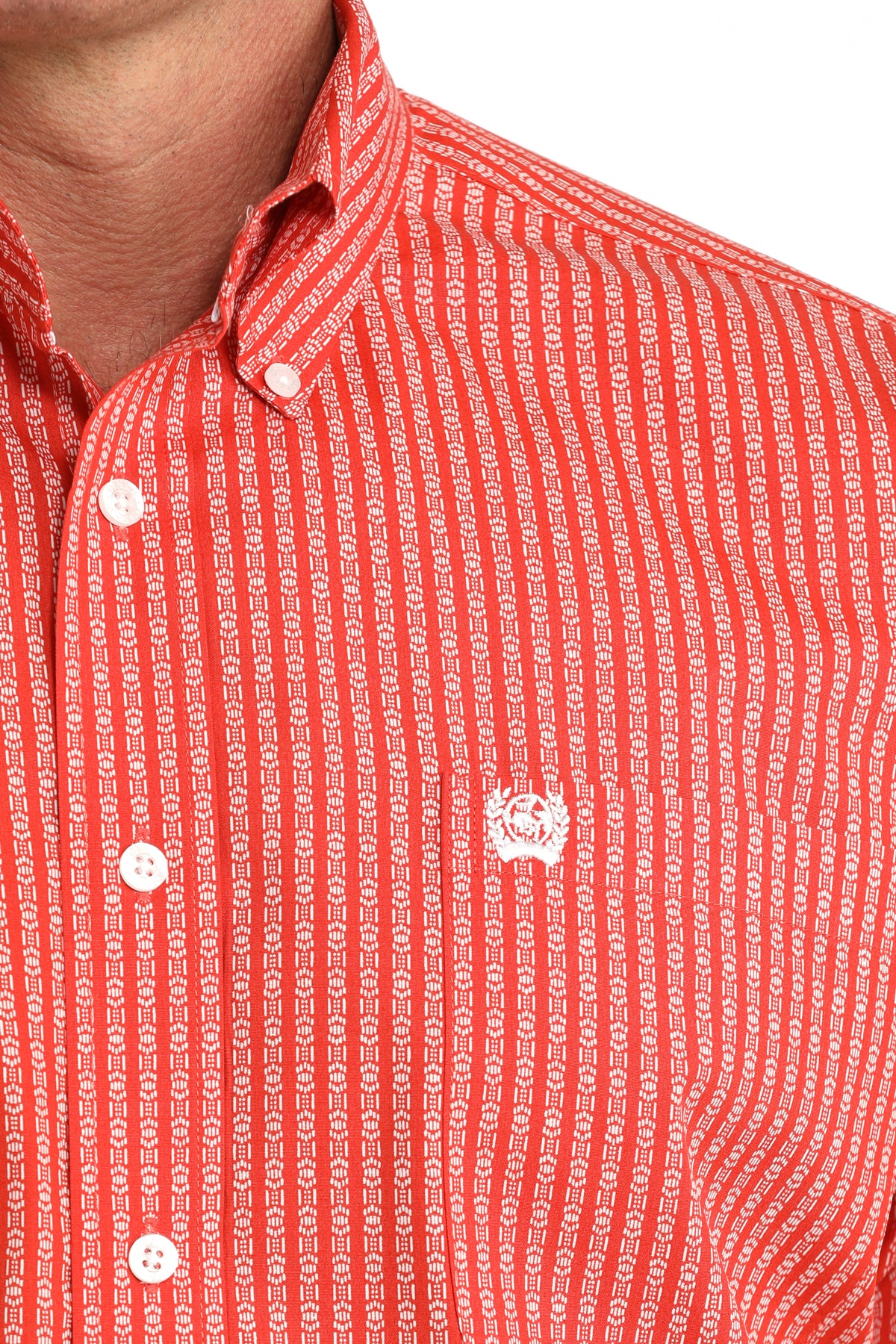 Men's Classic Fit Button-Down Western Shirt