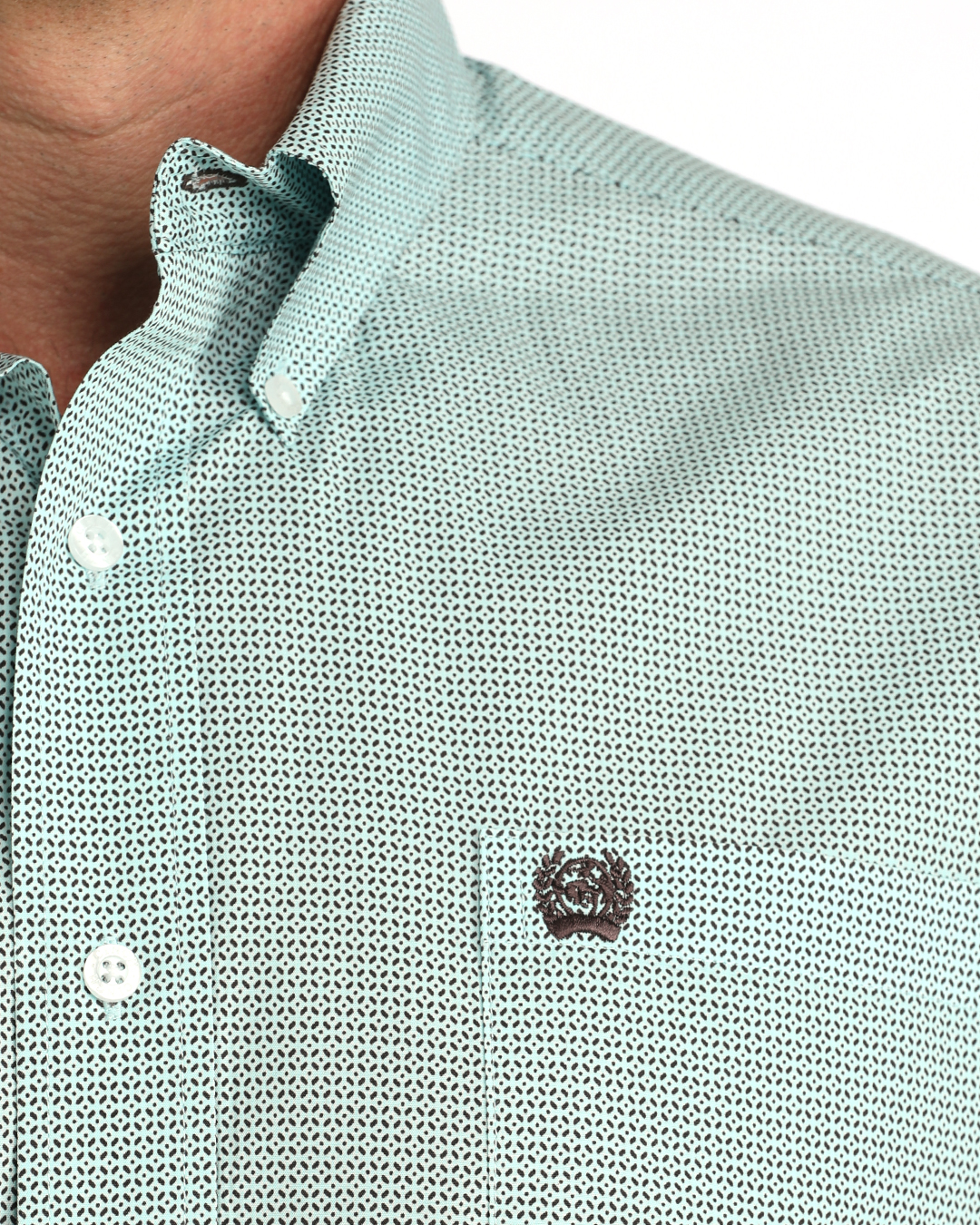 Men's Classic Fit Button-Down Western Shirt