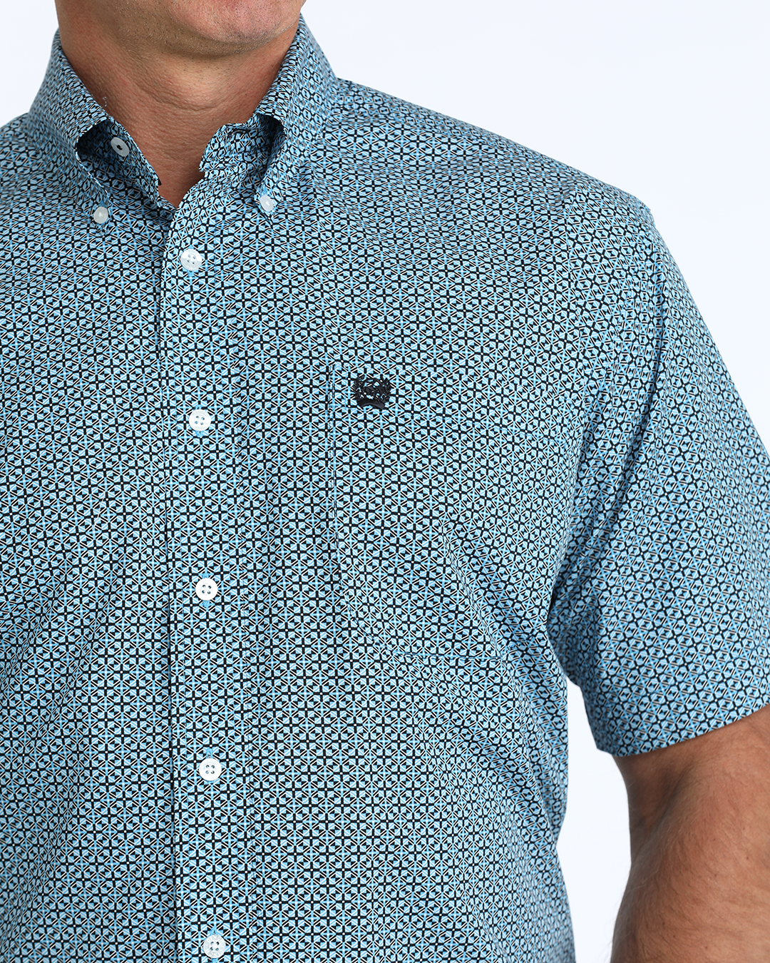 Men's Classic Fit Button-Down Western Shirt