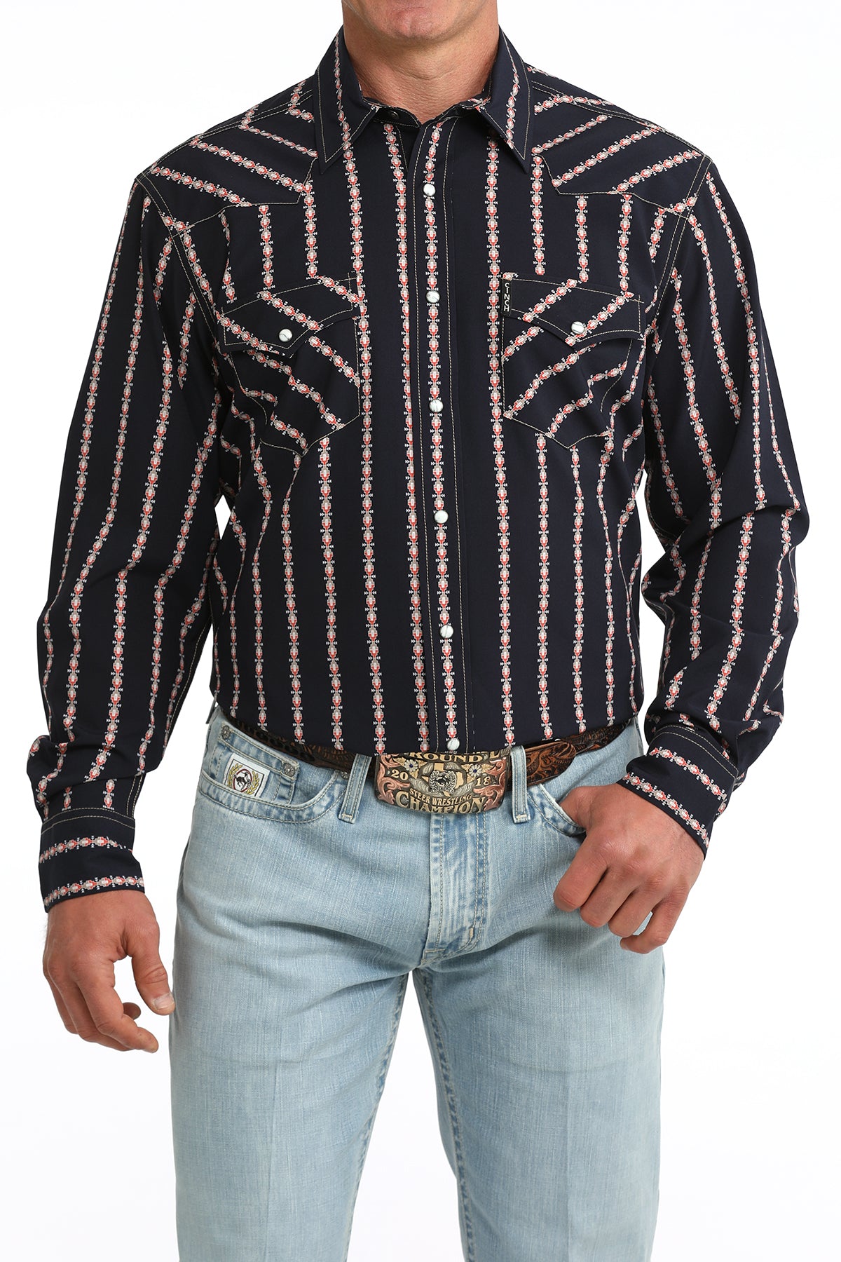 Men’s ArenaFlex Modern Fit Snap Front Western Shirt