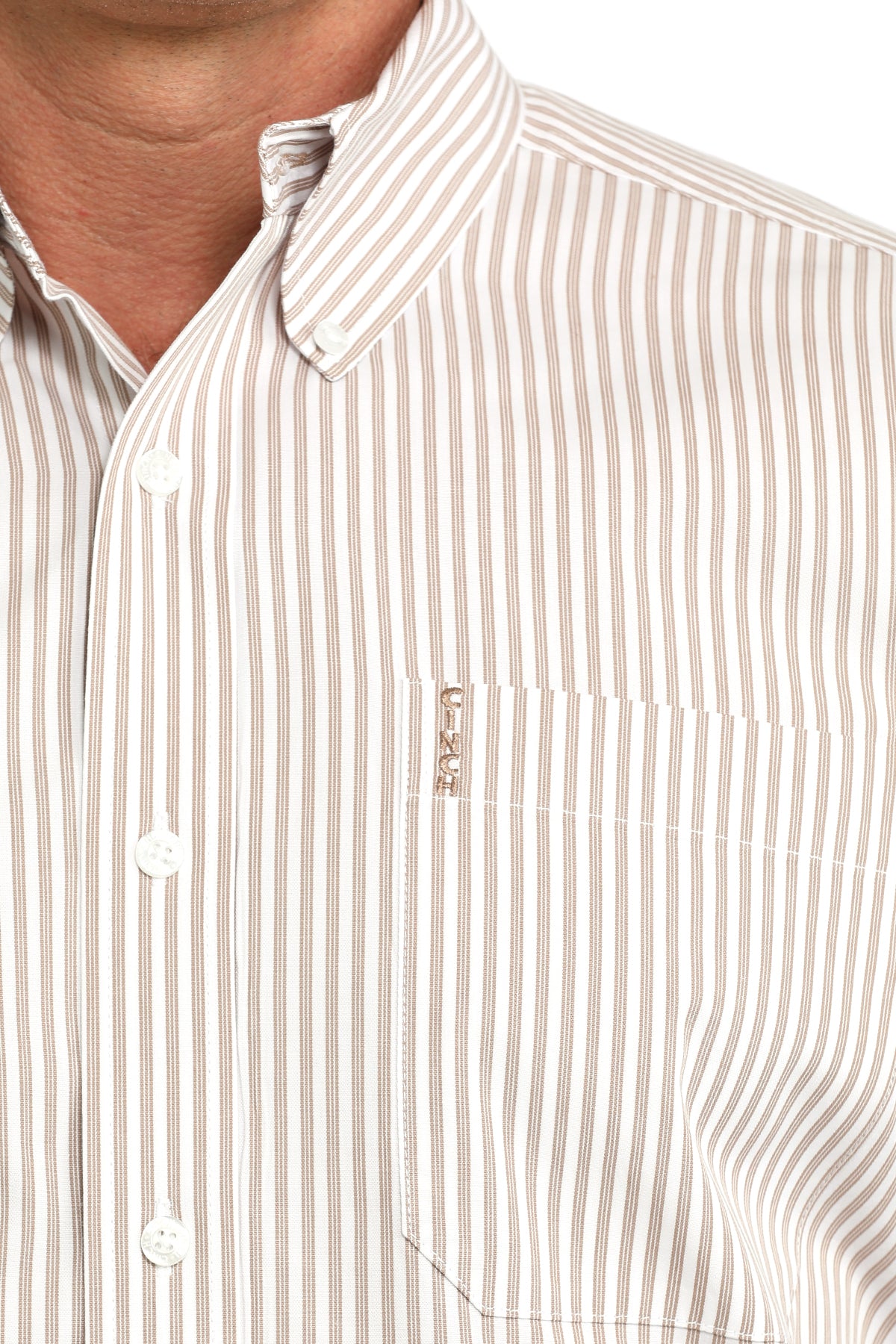 Men’s Modern Fit Button-Down Western Shirt