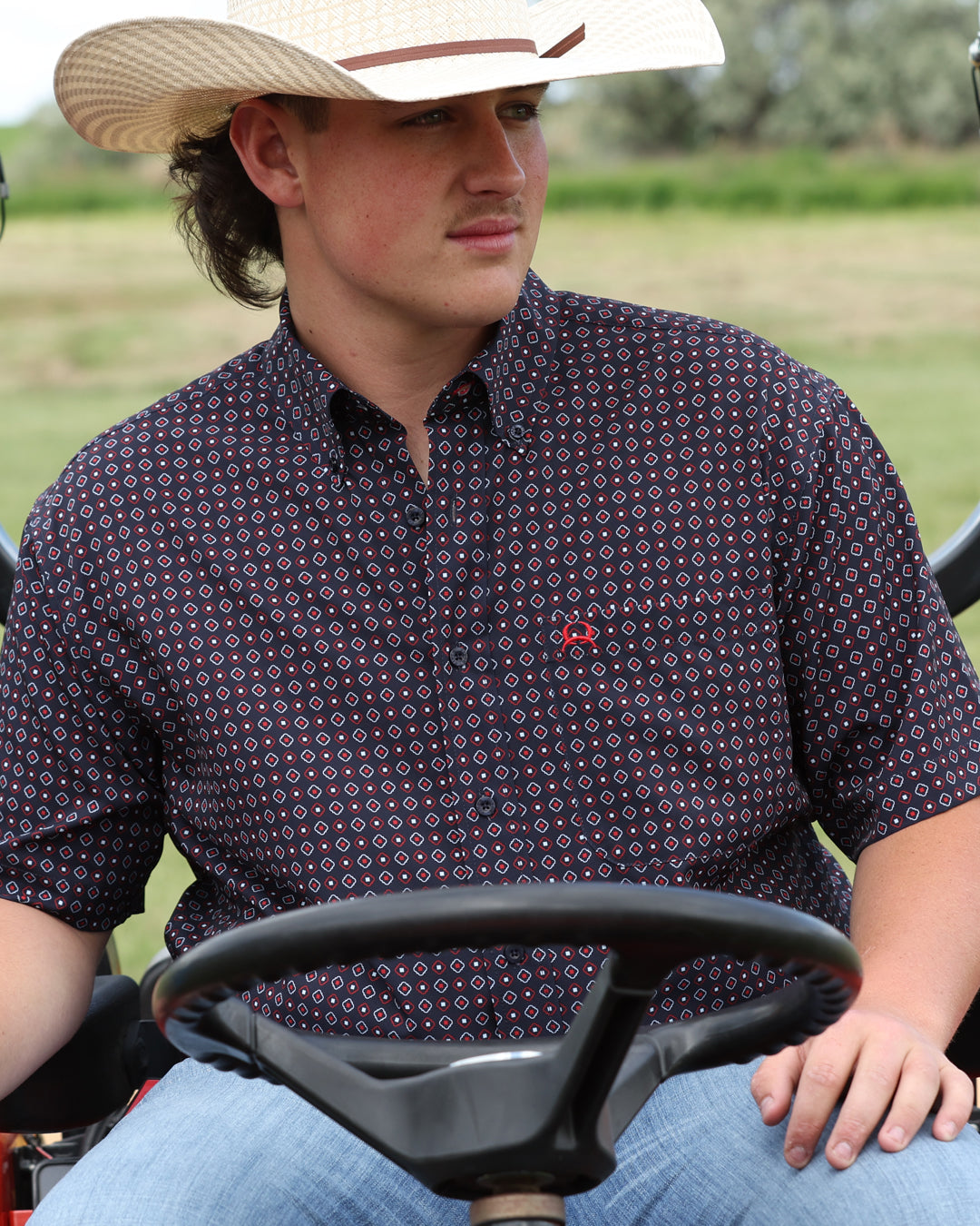 Men’s Arenaflex® Button-Down Western Shirt