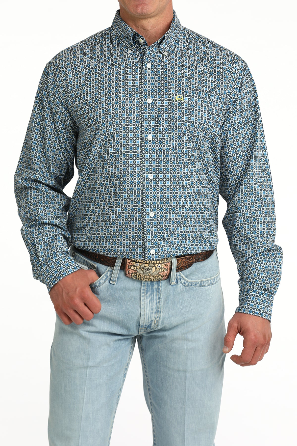 Men’s Arenaflex® Button-Down Western Shirt