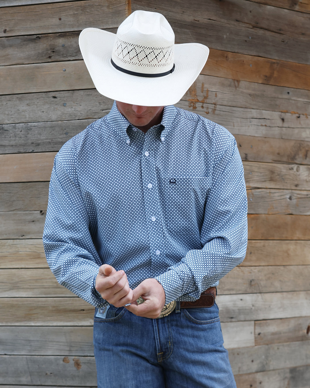 Men’s Arenaflex® Button-Down Western Shirt