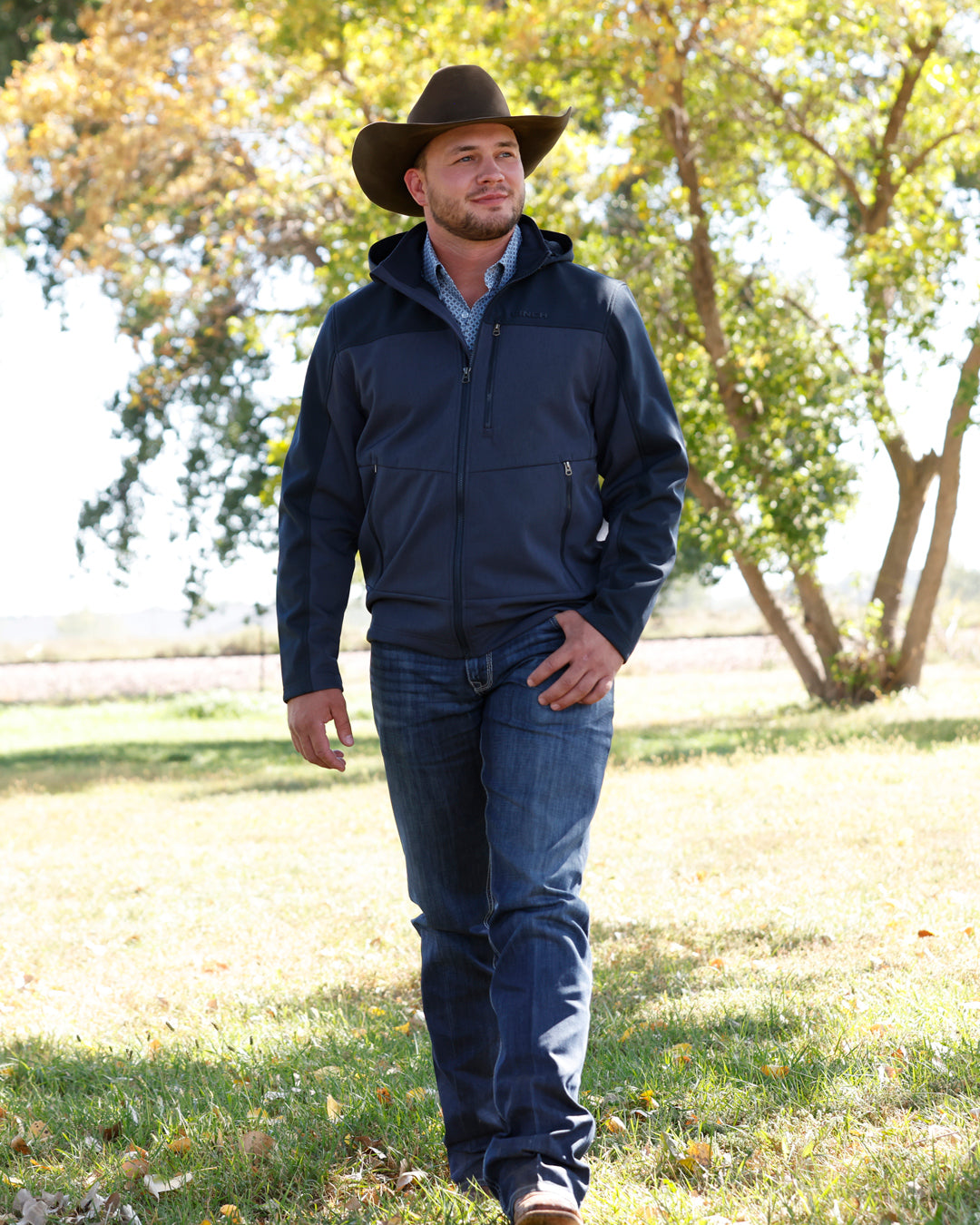 Men's Softshell Hoodie Jacket