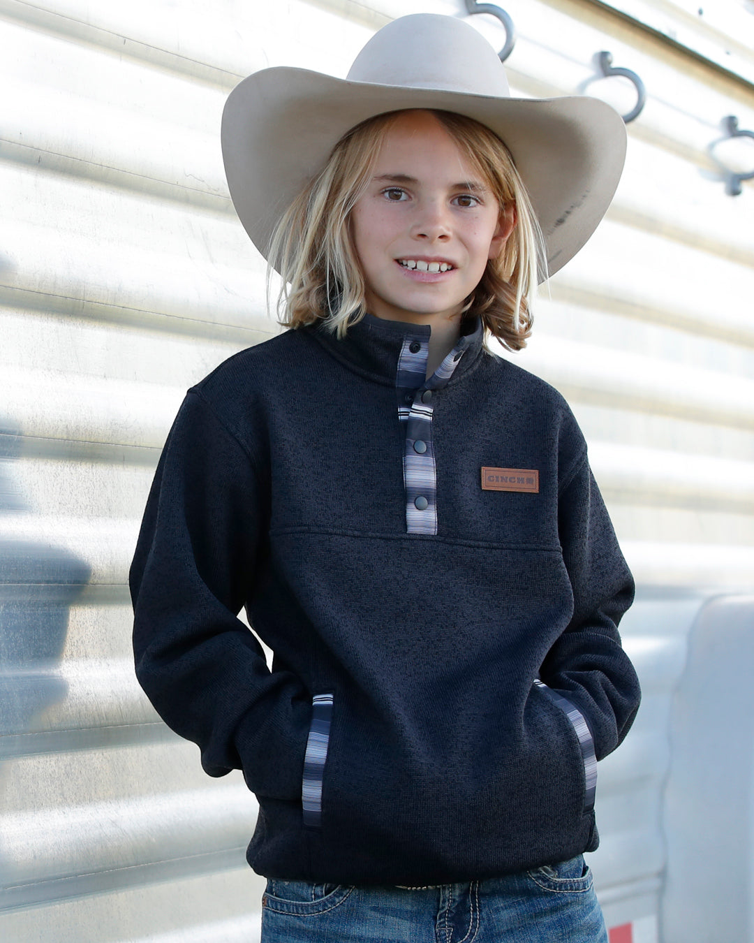 Boy's Sweater Knit Pullover