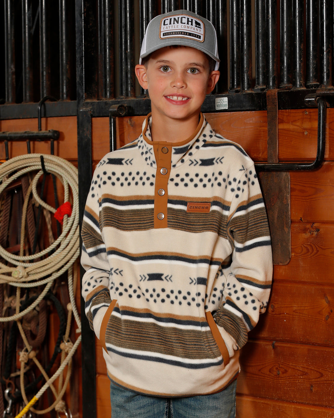 Boy's Polar Fleece Pullover