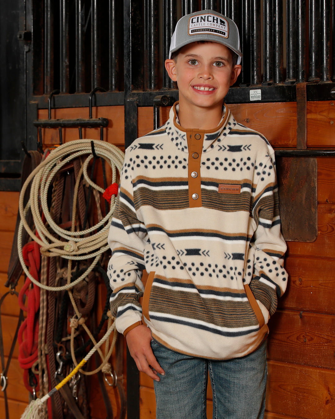 Boy's Polar Fleece Pullover