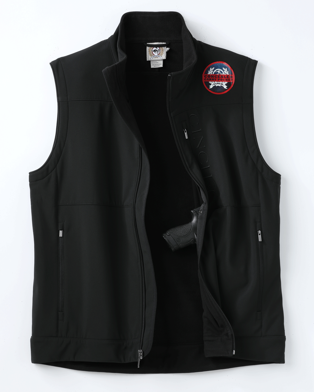 Men's Concealed Carry Bonded Vest