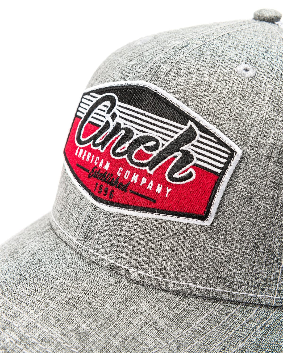 Men's Cinch Trucker Cap - Gray and White