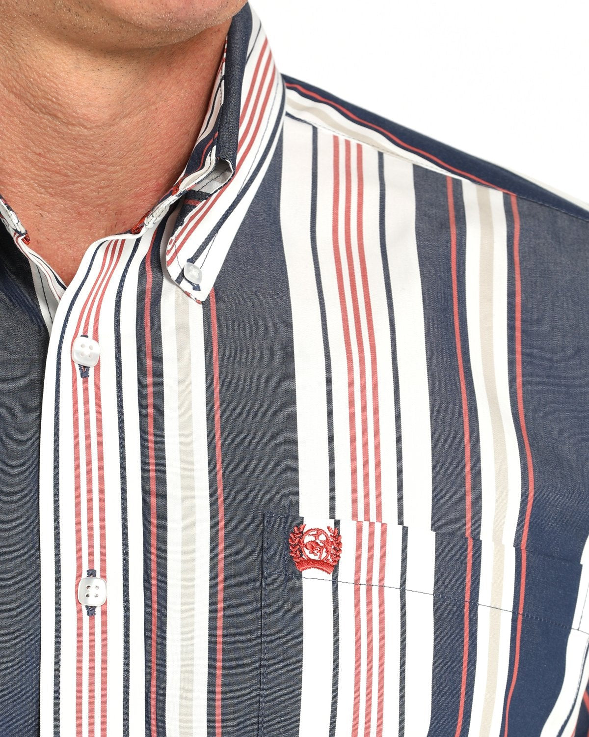 Men's Classic Fit Button-Down Western Shirt