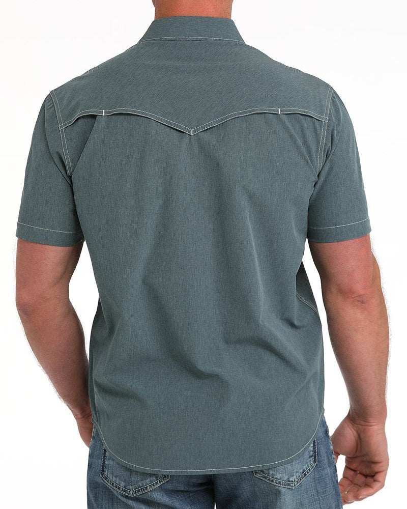 Men's Arenaflex Bronc Camp Shirt - Indigo