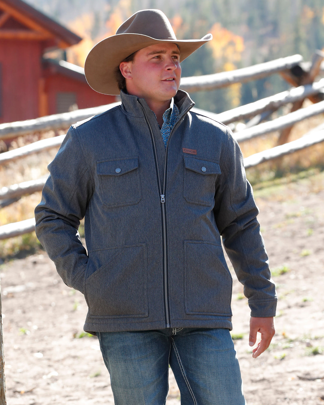 Men's Concealed Carry Bonded Jacket