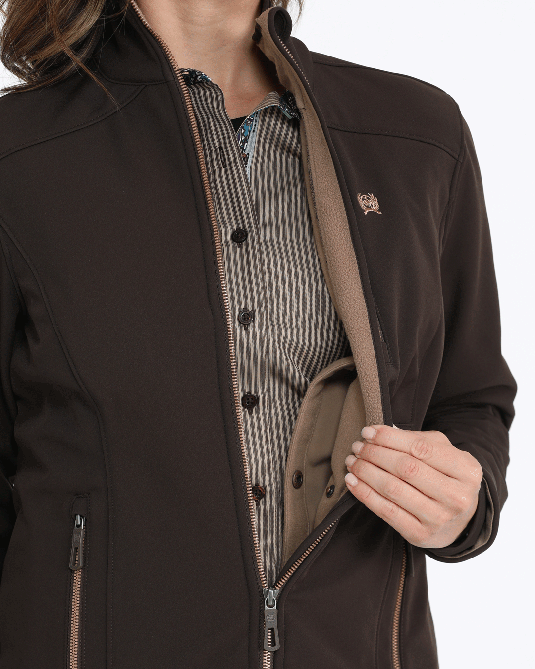 Women's Concealed Carry Bonded Jacket
