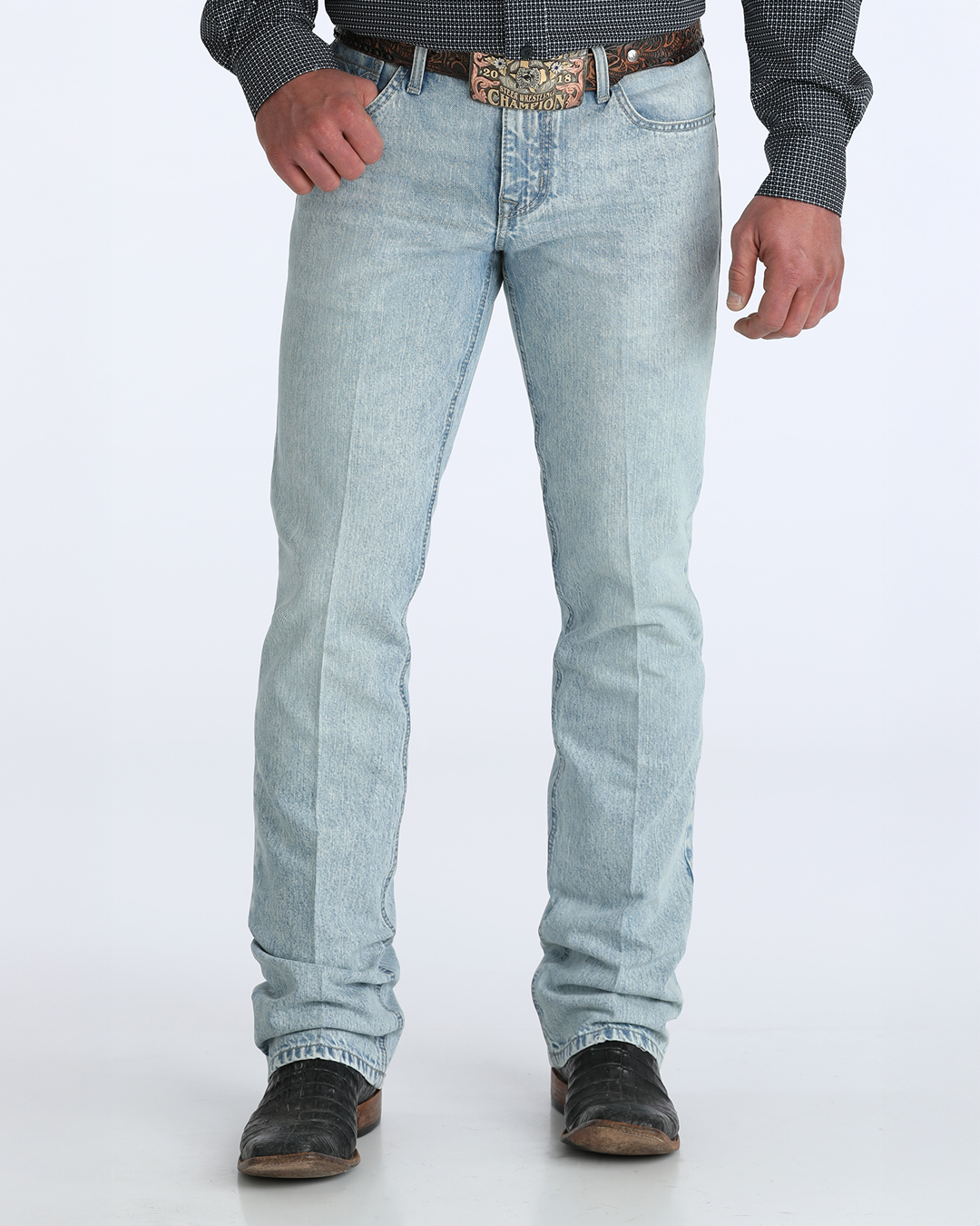 Men's Ian Slim Fit - Light Stonewash