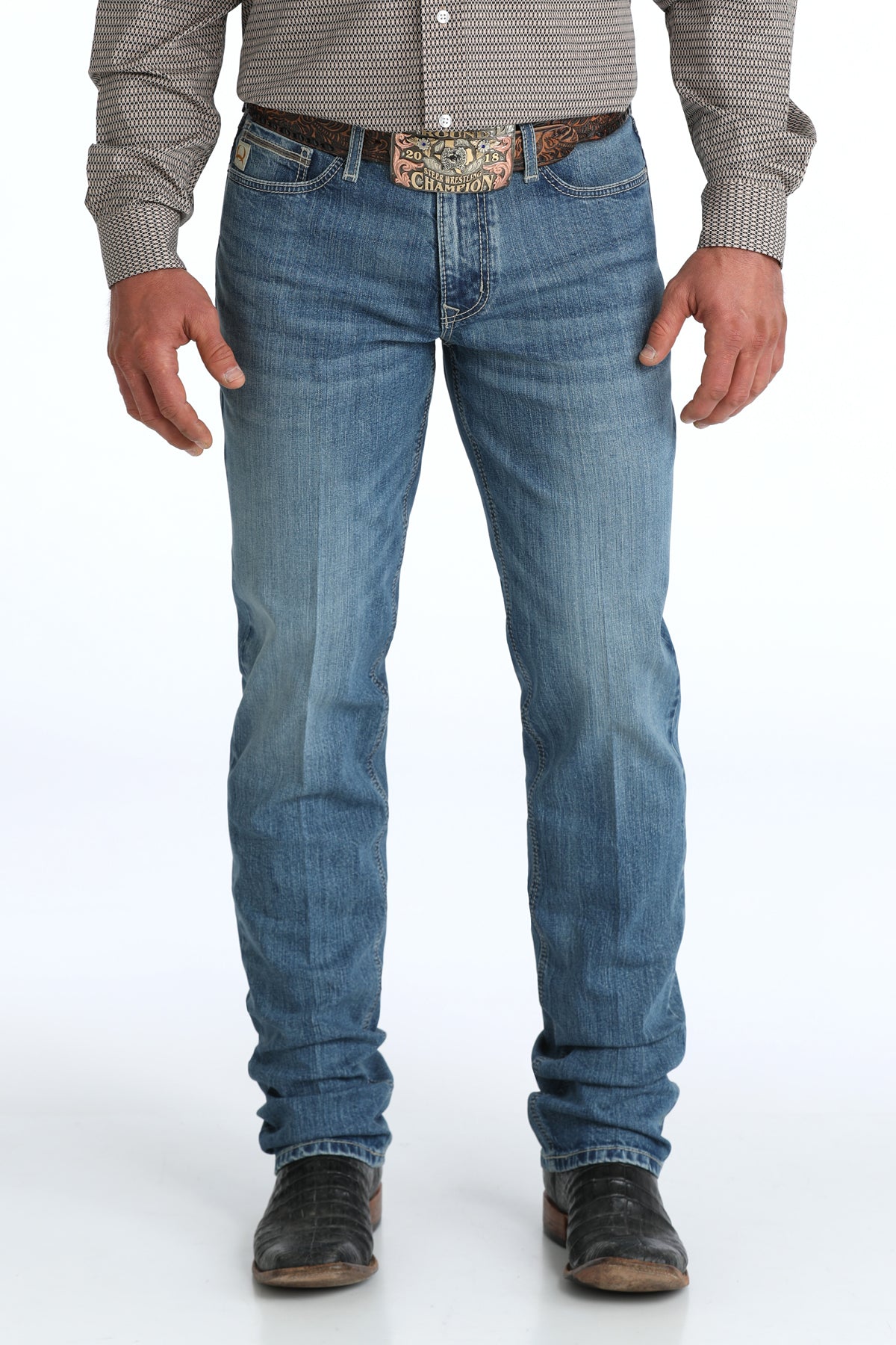 Men's Jesse Slim-Straight Performance - Medium Stone