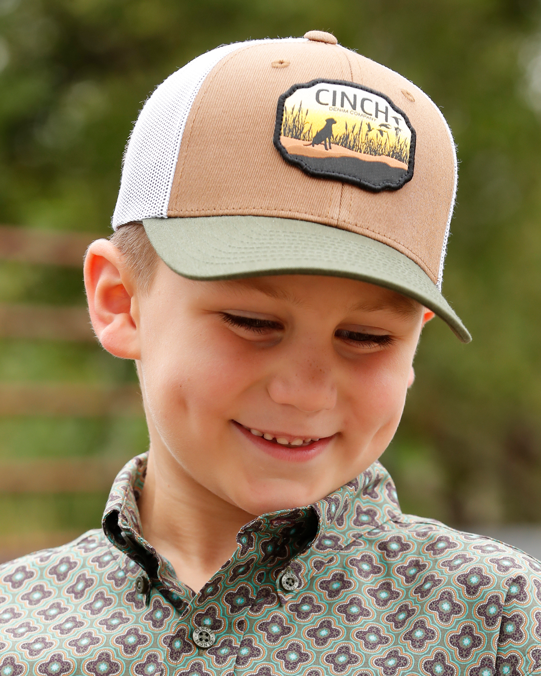 Boy's Bird Dog Trucker Cap