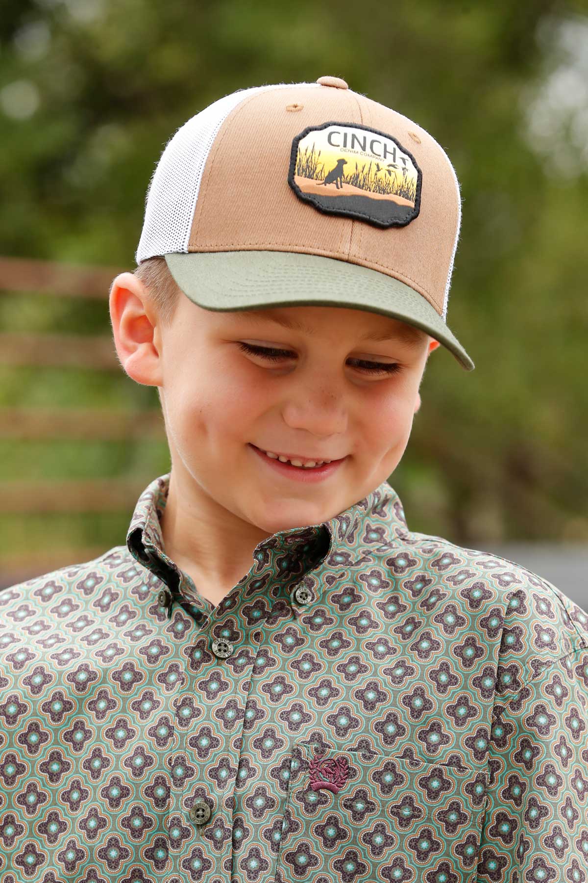 Boy's Hunting Trucker Cap