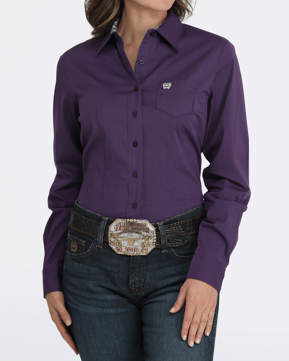 Women’s Arena Fit Button-Down Western Shirt