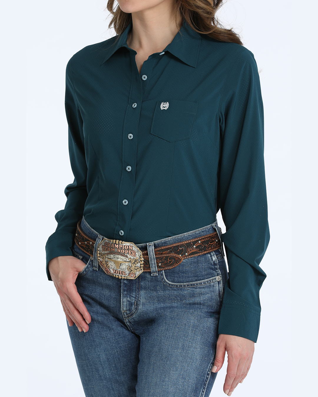 Women’s Arenaflex® Button Down Western Shirt