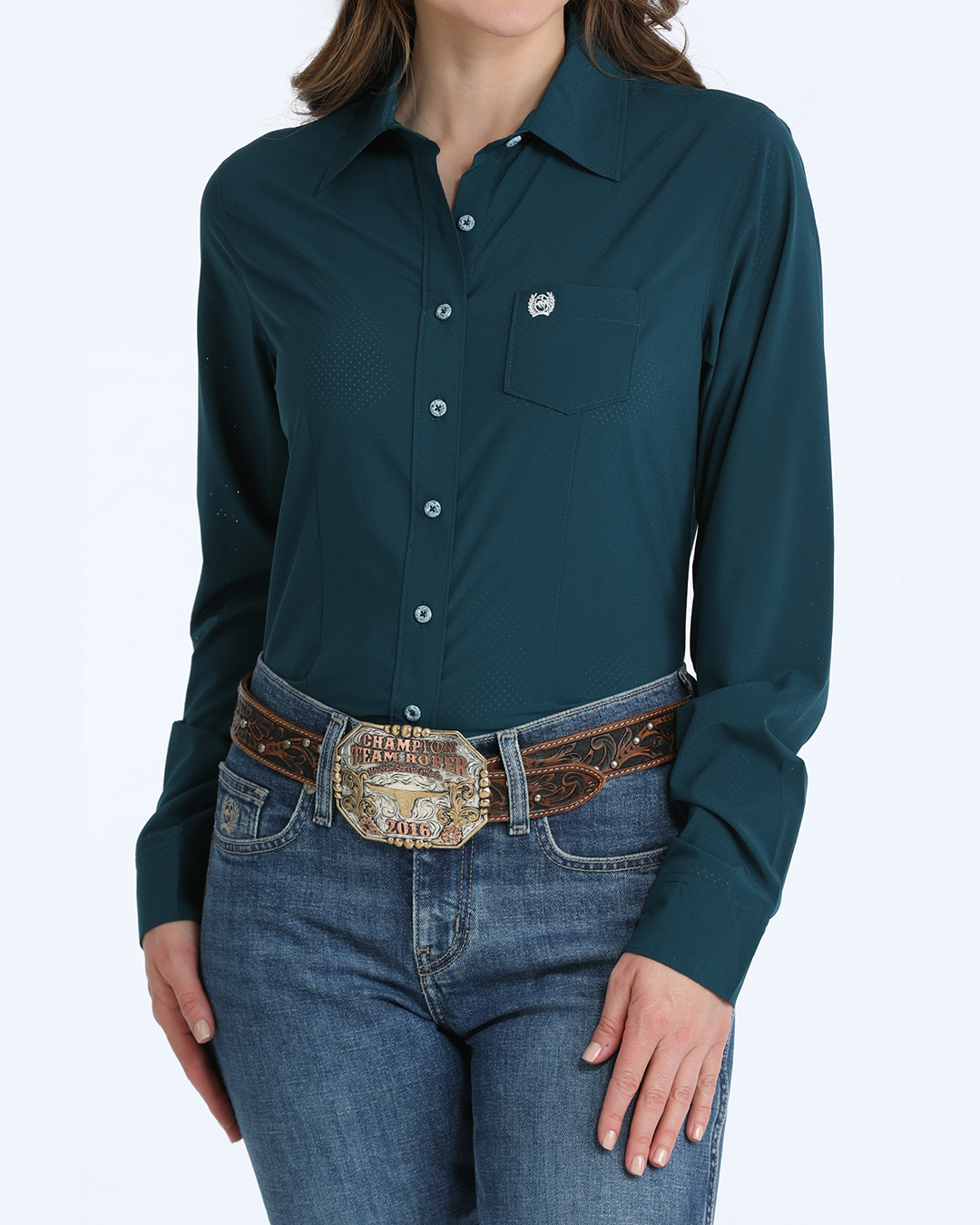 Women’s Arenaflex® Button Down Western Shirt