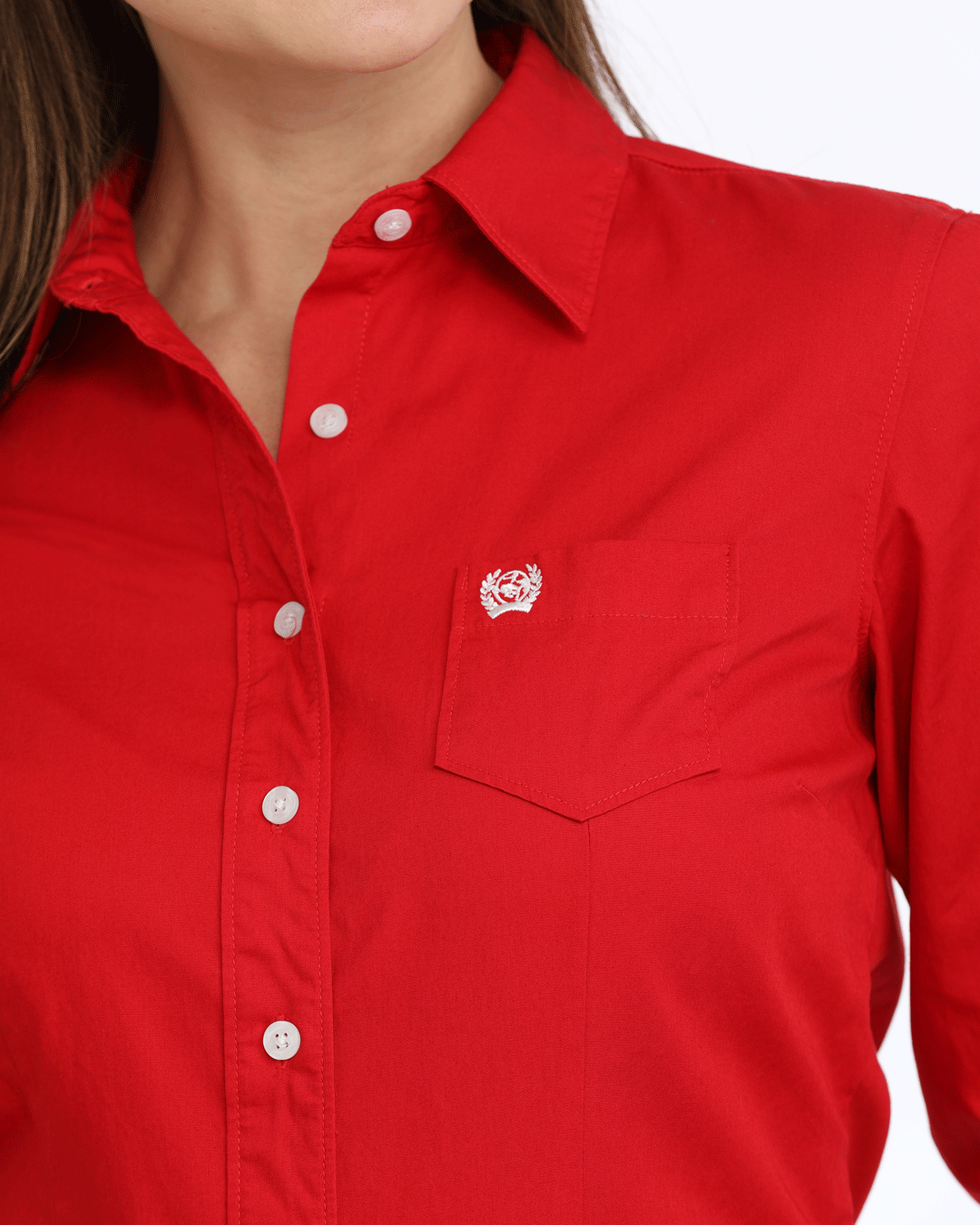 Women's Arena Fit Button-Down Western Shirt