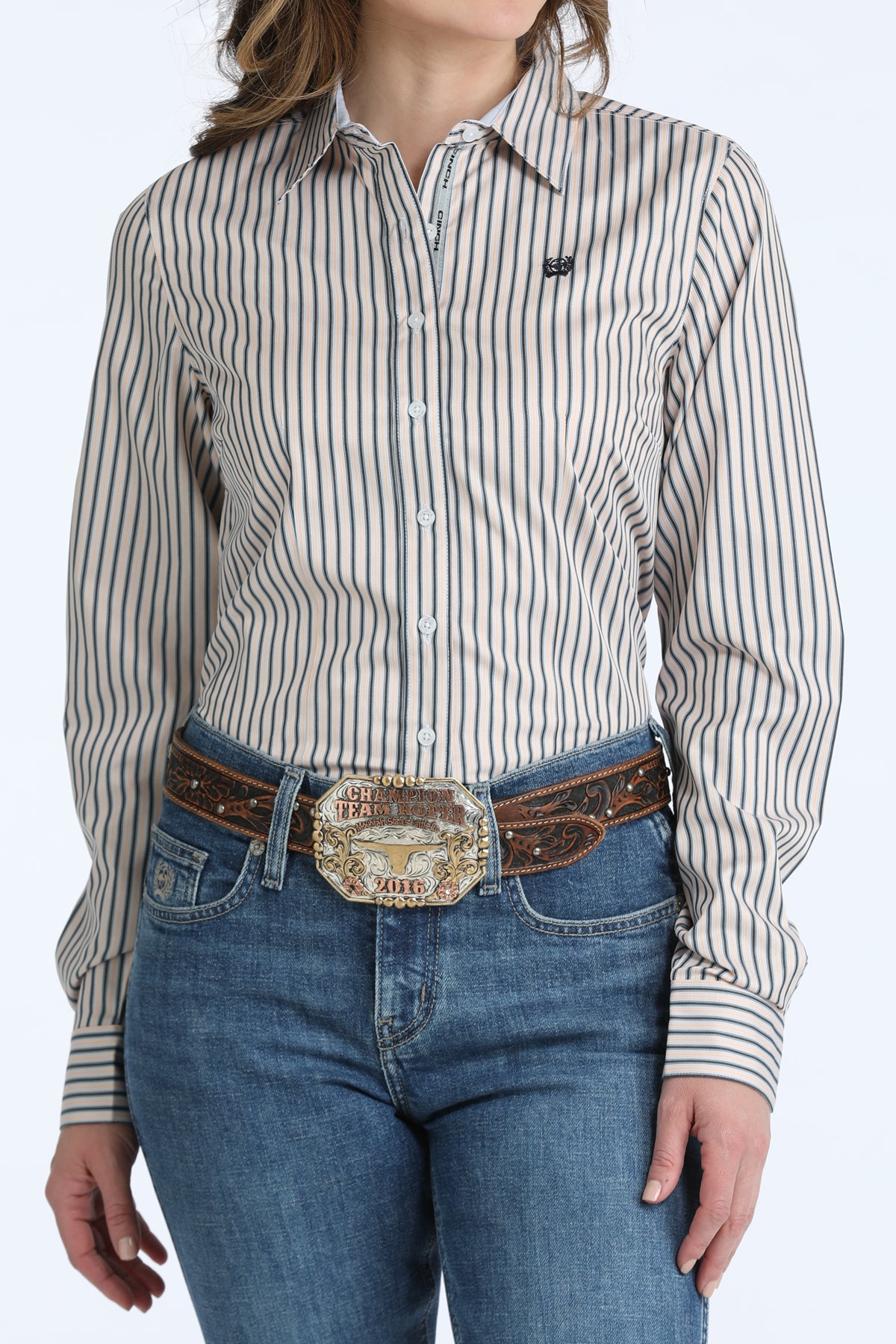 Women’s TENCEL™ Arena Fit Button-Down Western Shirt