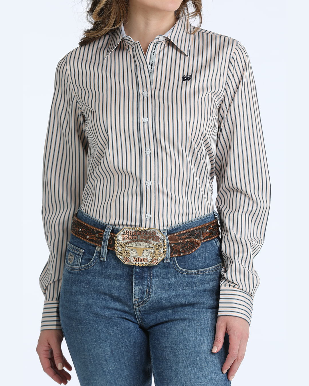 Women’s TENCEL™ Arena Fit Button-Down Western Shirt