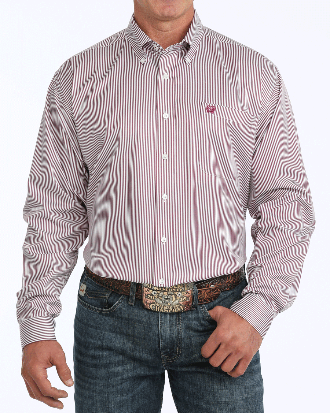 Men’s TENCEL™ Classic Fit Button-Down Western Shirt