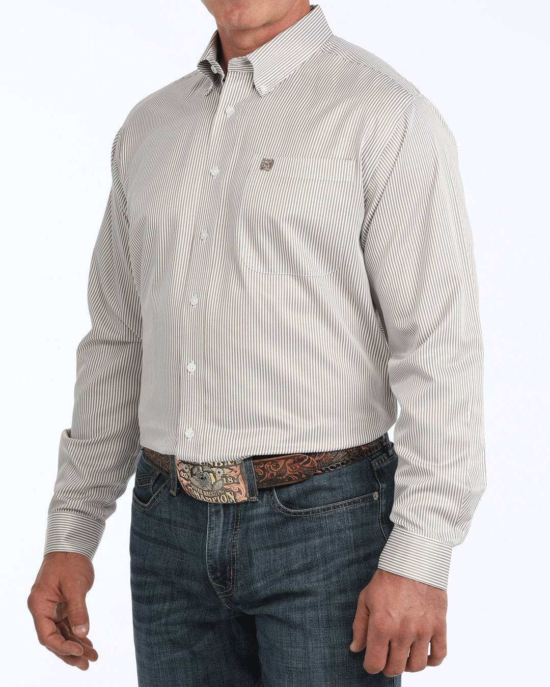 Men’s TENCEL™ Classic Fit Button-Down Western Shirt