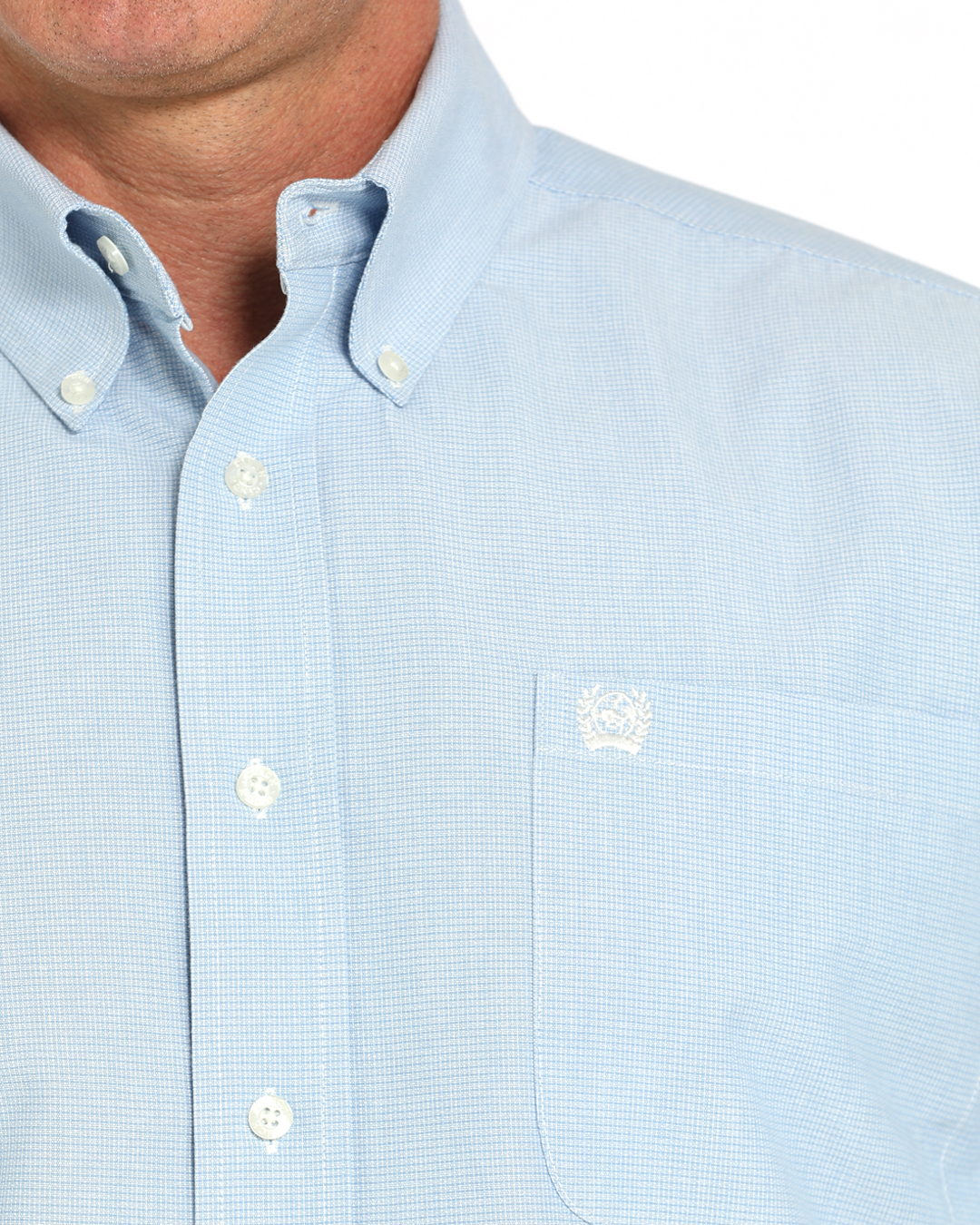 Men's Classic Fit Button-Down Western Shirt