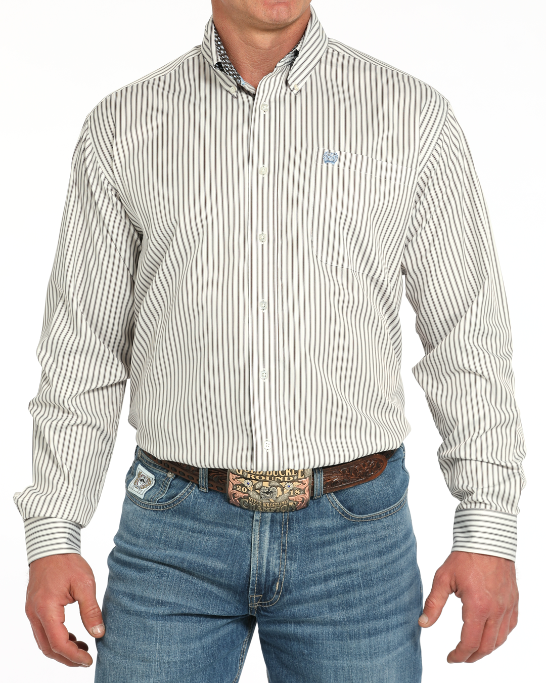 Men’s TENCEL™ Classic Fit Button-Down Western Shirt