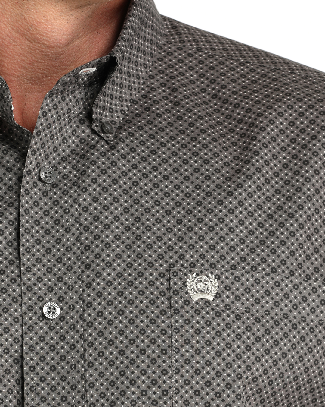 Men's Classic Fit Button-Down Western Shirt