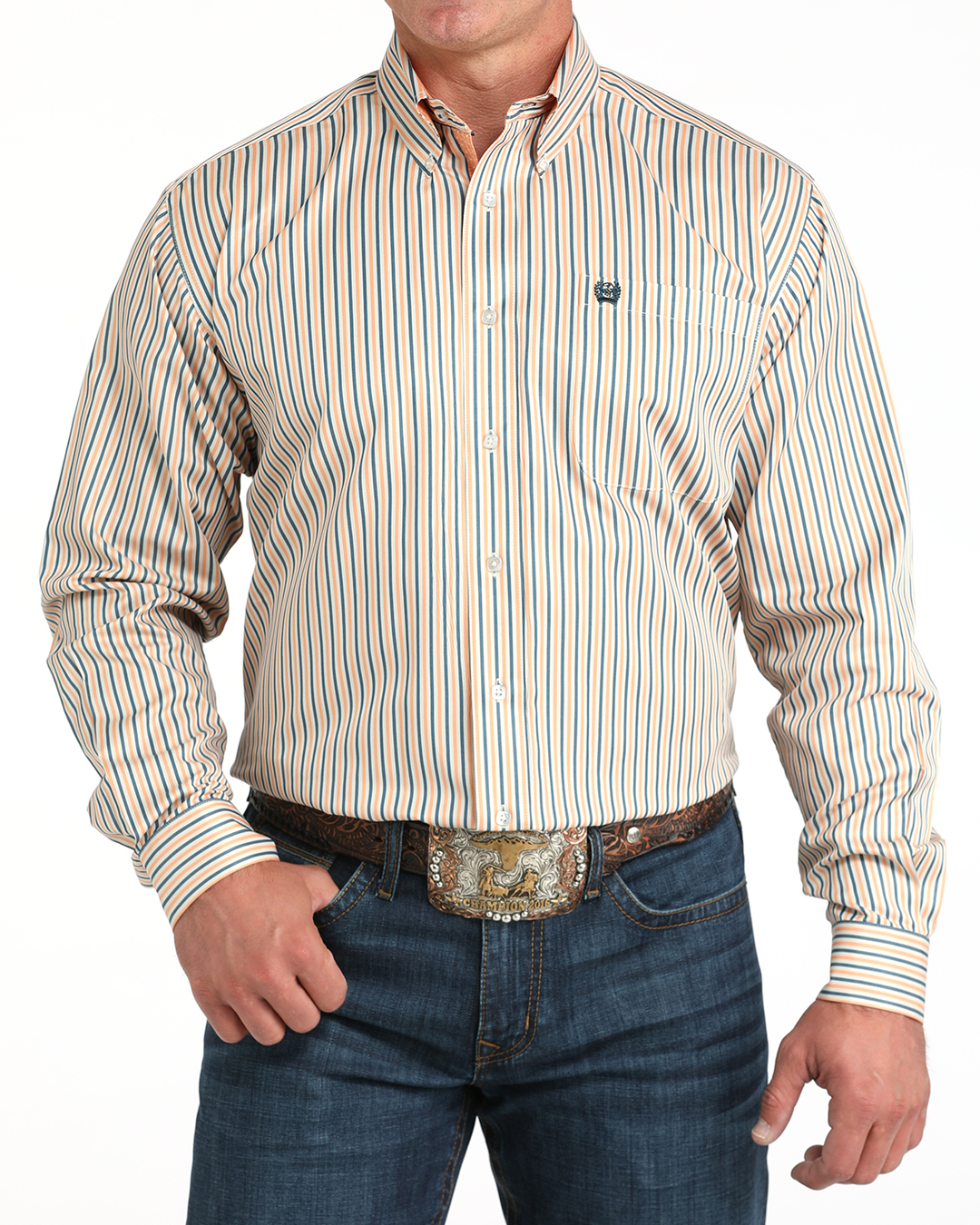 Men’s TENCEL™ Classic Fit Button-Down Western Shirt