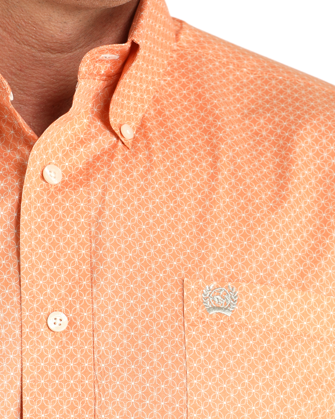 Men's Classic Fit Button-Down Western Shirt