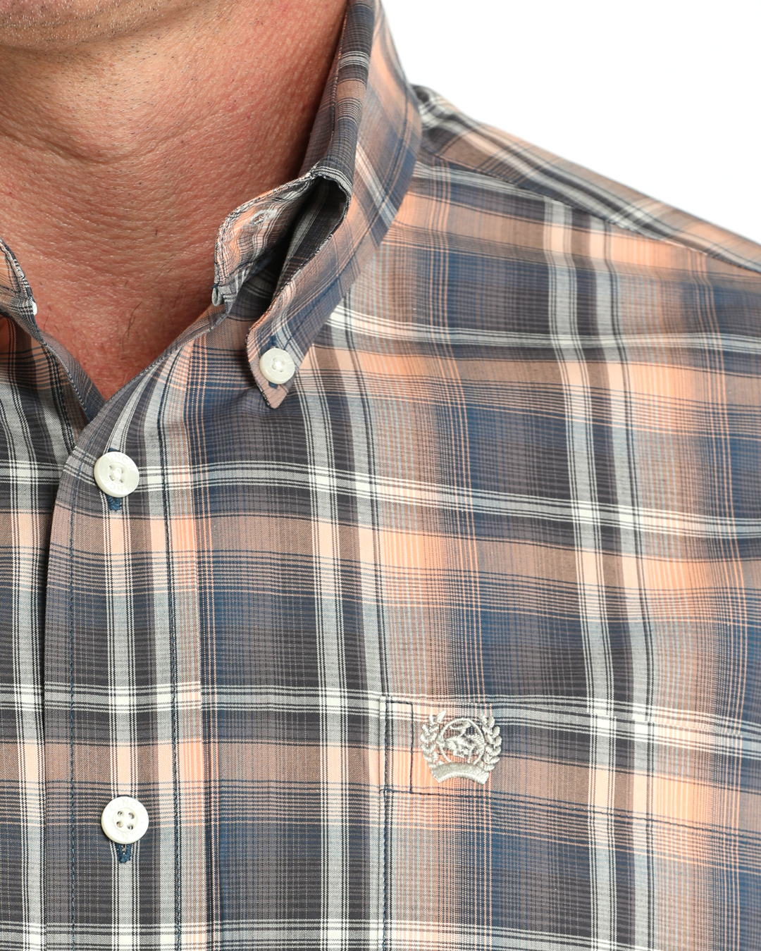 Men’s Classic Fit Button-Down Western Shirt